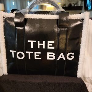Black and White Tote Bag